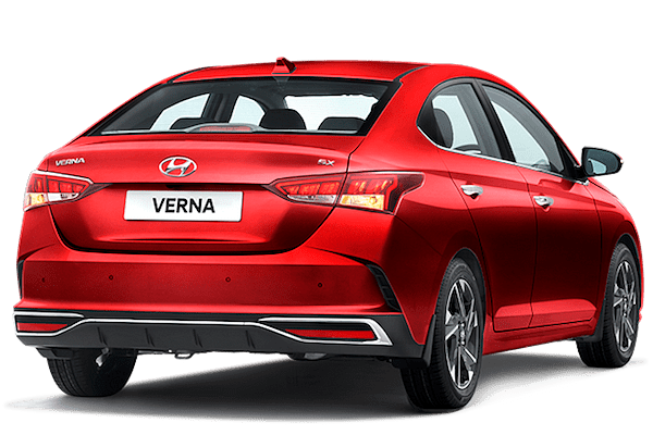 Hyundai Verna Png Isolated Image (gray, black)