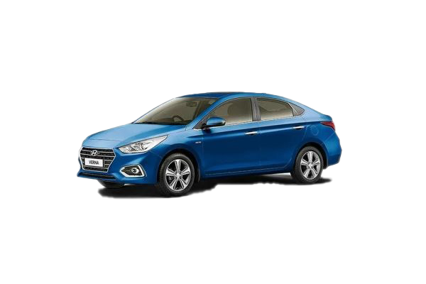 Hyundai Verna Transparent Png (silver, navy, black, white, indigo)