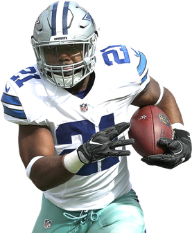 Ezekiel Elliott Png File (black, white)