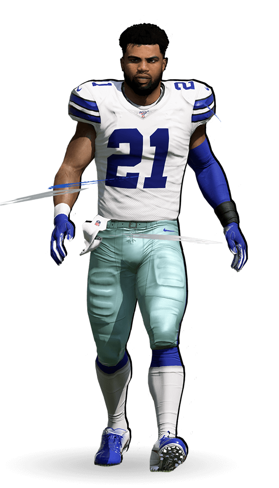 Ezekiel Elliott Png Photo (black)