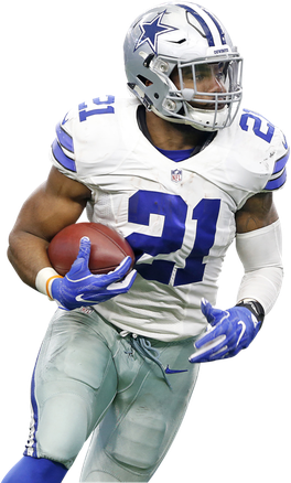 Ezekiel Elliott Png (black, white)