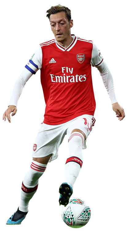 Ozil Arsenal Png Isolated Hd (white, black)