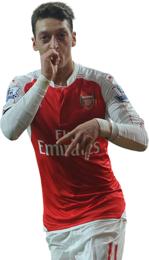 Ozil Arsenal Png Photo (maroon, black, silver)