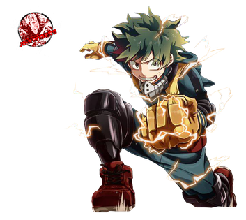 Izuku Midoriya Tv Character Transparent Png (white, lavender, black, silver)